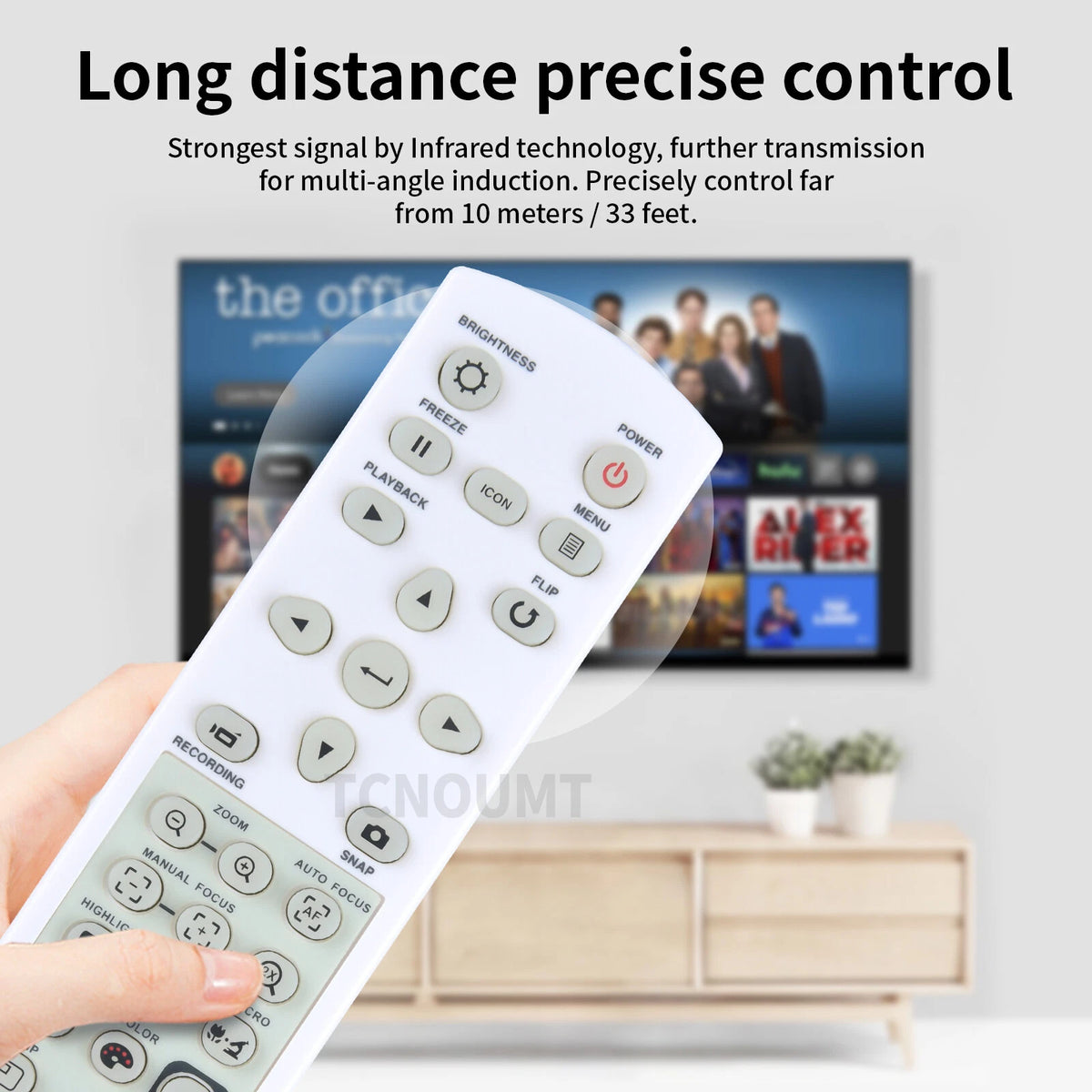 Replacement Remote Control For Optoma DC450 13MP Document Camera