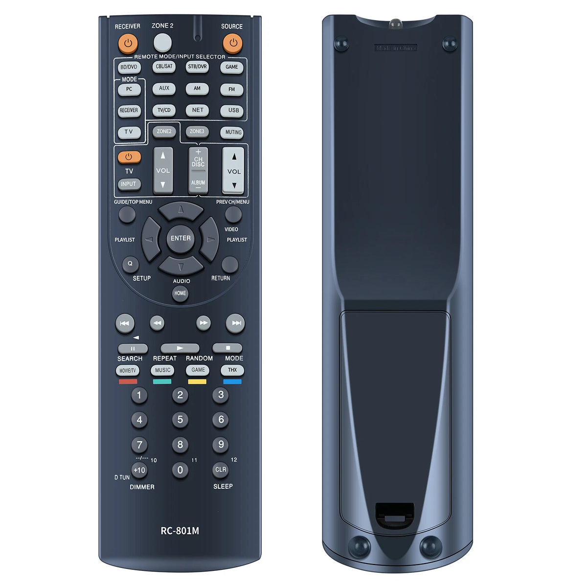 RC-801M For Onkyo AV Receiver Remote Control HT-RC360 HT-S7400 HT-R690