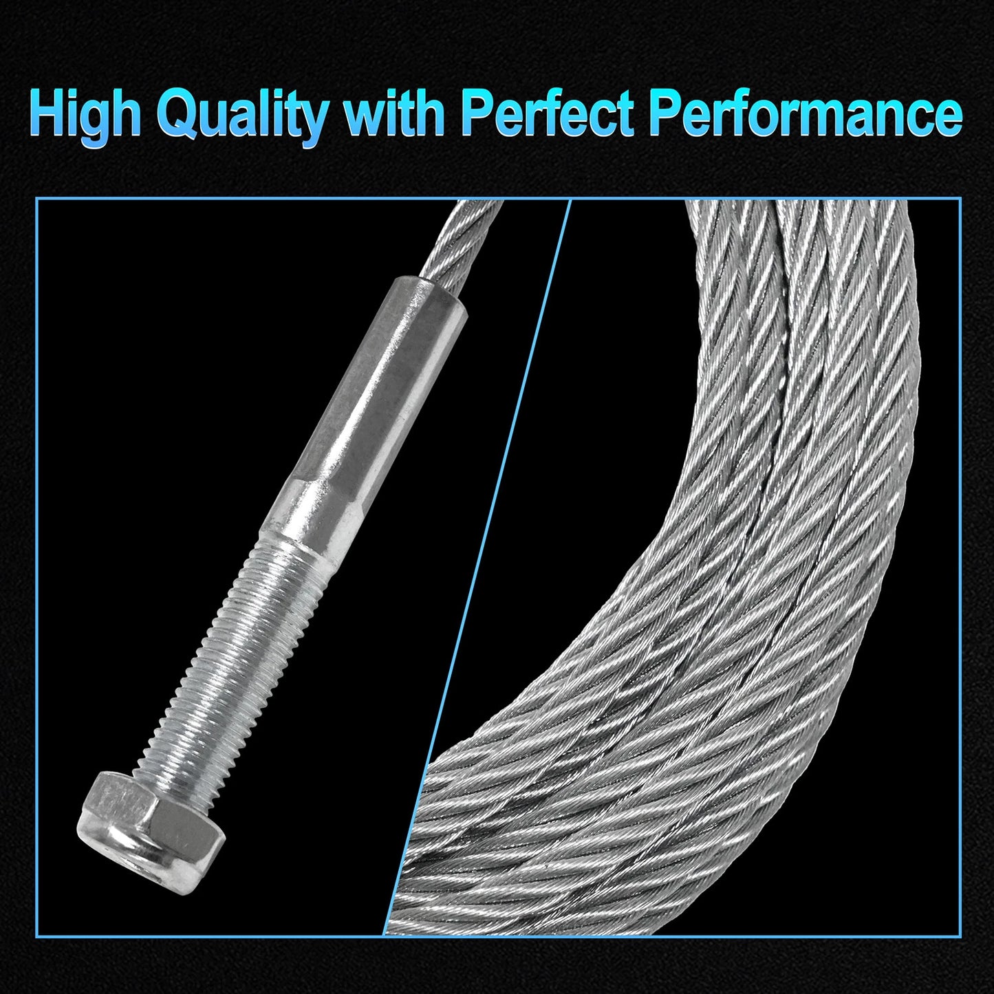 N372 / BH7529 - 86 Rotary Lift Equalizer Cables For Model SPO10 Set of 2