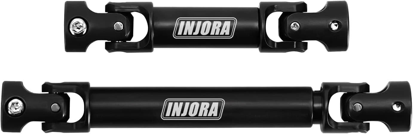 INJORA Hardened Steel Drive Shafts for 1/18 RC Crawler TRX4M High Trail K10...