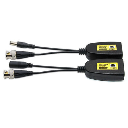 Anti-Interference BNC To POE Adapter Balun Connector For Surveillance