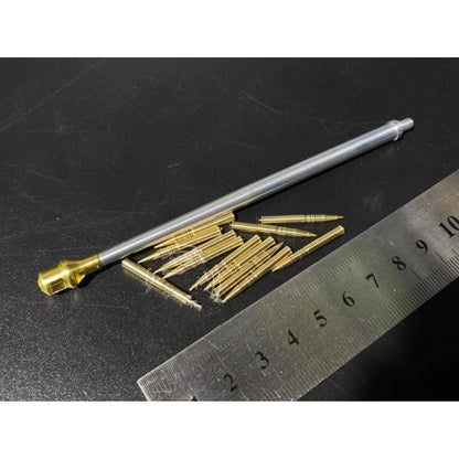 Upgrade Metal Muzzle Brake Gun Barrel+Artillery Shell For Tamiya 35169