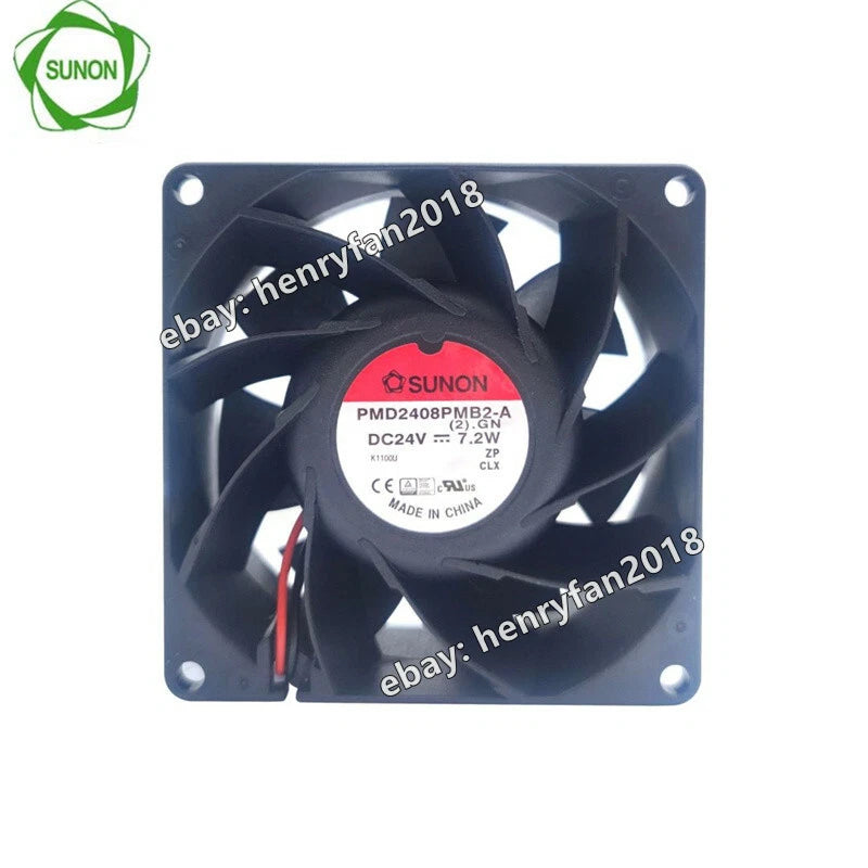 SUNON PMD2408PMB2-A Axial fan 24VDC 7.2W 80*80*38mm Inverter /Drive cooling fan