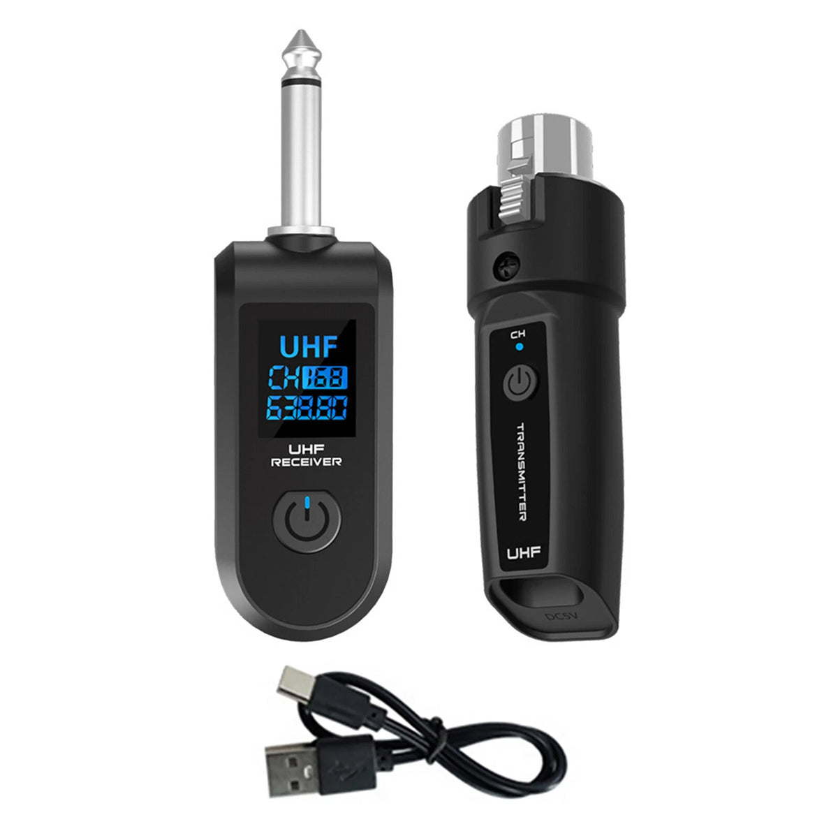1set Professional XLR Wireless Audio Transmitter&Receiver For Multiple Scenarios