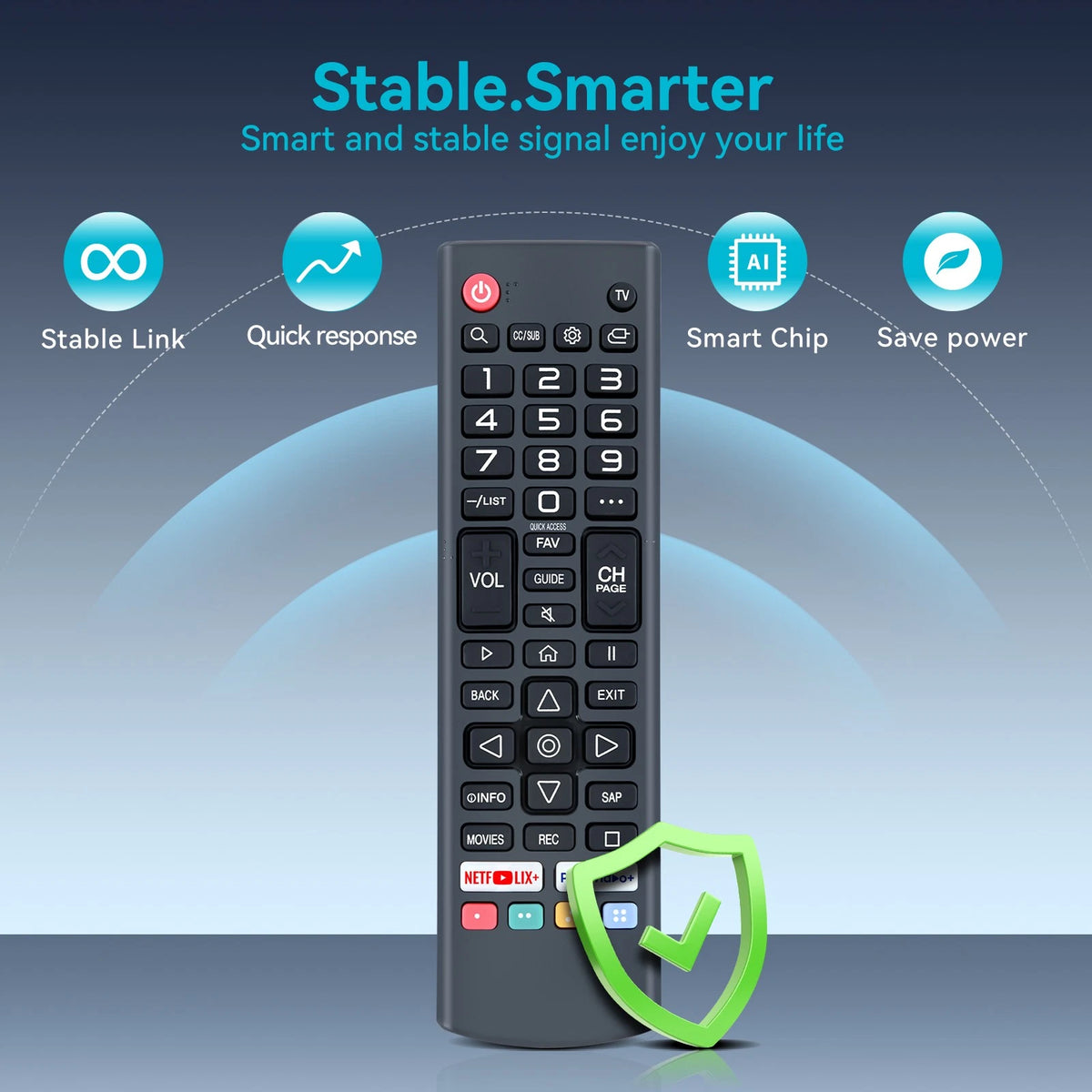 AKB76037002 For RCA webOS Smart TV Remote Control RWOSU7049 RWOSU6547-B