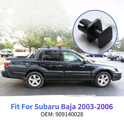 Pack of 4 909140028 Rear Bumper Cover Retainer Clip For Subaru Baja 2003-2006