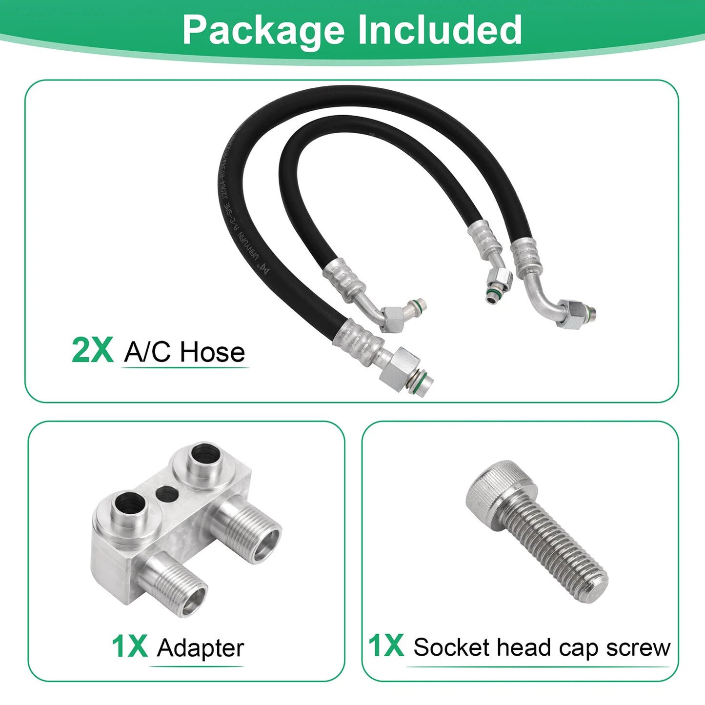 Conversion Engine Motor Swap A/C Line Kit for 1982-1992 Camaro/Firebird LSX LS1