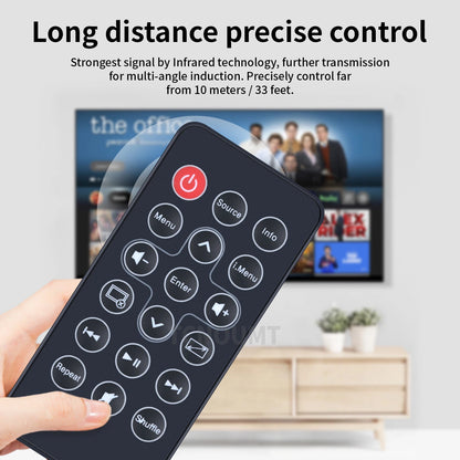 IR28012 For Acer Optoma Toshiba Dell Ricoh Projector Remote Control