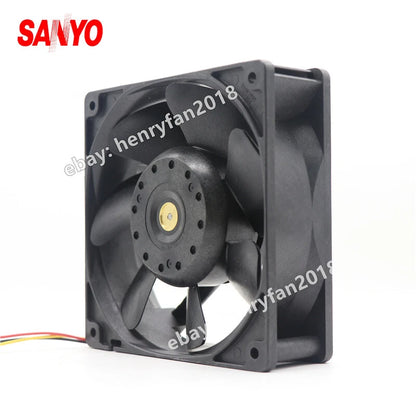 SANYO Denki 9G1224E101 SanAce Fan DC 24V 0.34A 120*120*38MM 3-wire Cooling Fan
