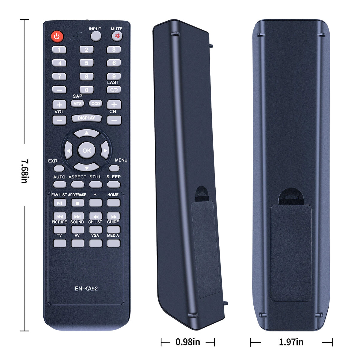 EN-KA92 Remote Control For Hisense TV 32H3C 32H3E 32H5FC 40H3B 40H3C 40H3EA