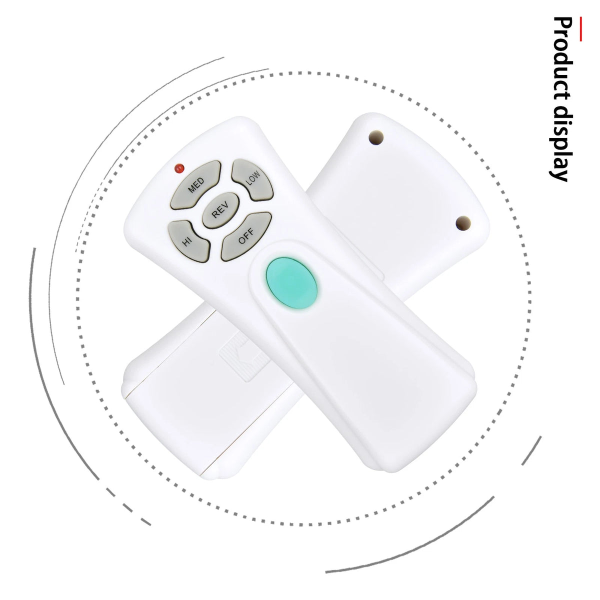 For Hampton Bay Ceiling Fan CHQ7080T UC7080T Remote Control