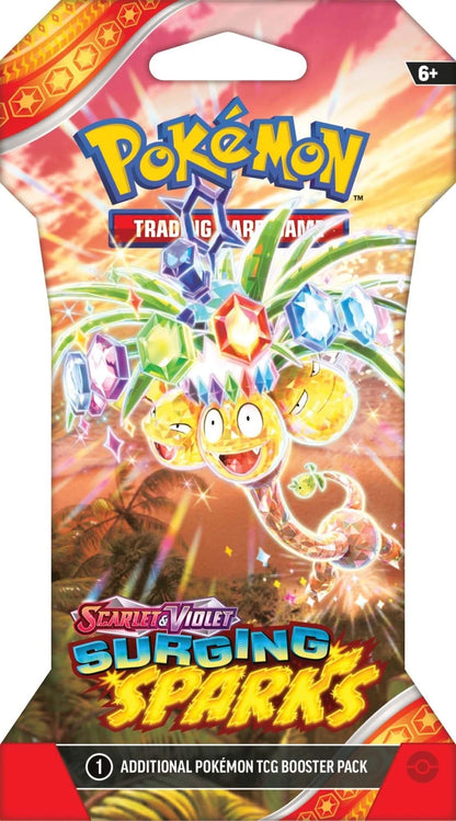 Pokemon TCG Surging Spark – Single Booster Pack – Art 9 x 7 x 0.1 inches