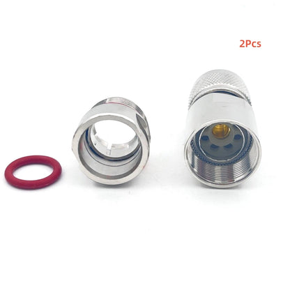 2Pcs   PL259 UHF Male Connector For 1/2" Corrugated Coax Cable Equipment