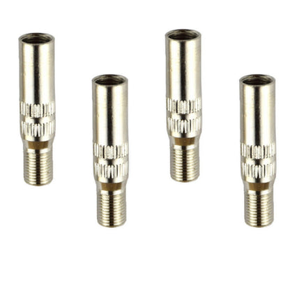 4PCS 39mm Chrome Tyre Wheel Valve Extension Caps Stem For Car Truck Van Parts/