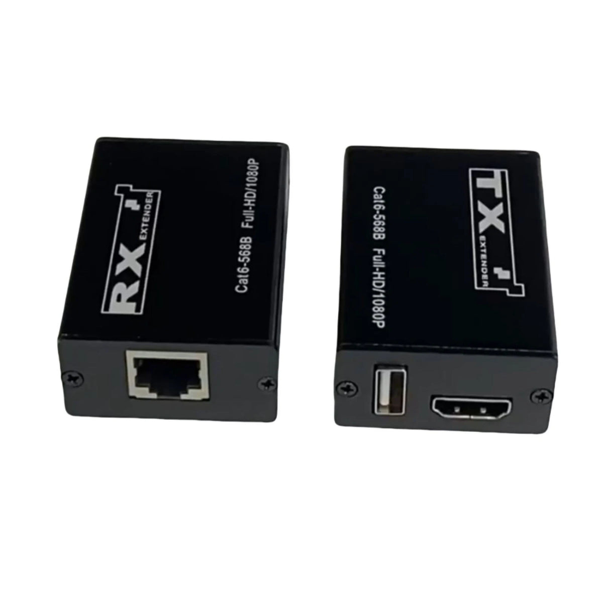 1080P HDMI Extender with USB KVM Over CAT6 for Classroom Education Systems Black
