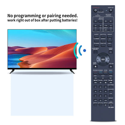 RC-2931 Remote Control For Pioneer Player BDP-140 BDP-440 BDP-450