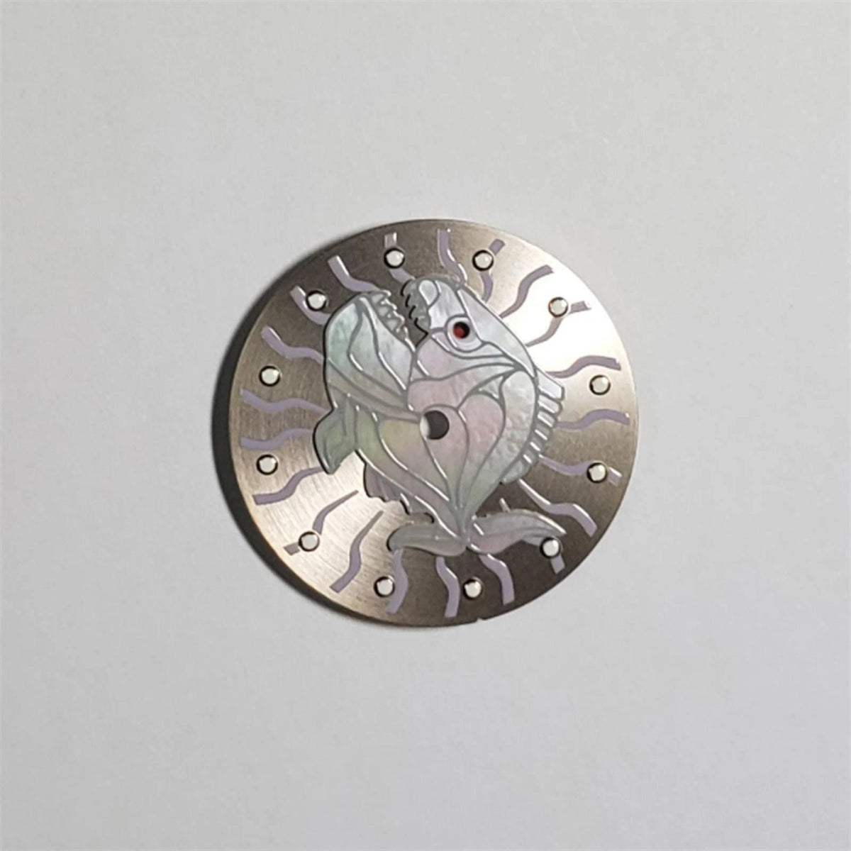 28.5mm Green Luminous Watch Dial Plate For ETA 2836 2824 NH35 NH36 2813 Movement