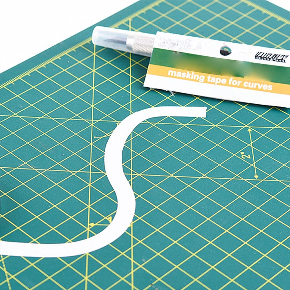 3mm*8m Model Curved Masking Tape For Gundam Spray Coloring Painting Tool kk