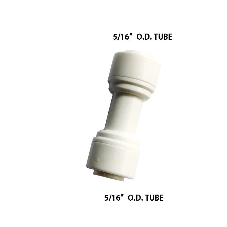 YZMSZ Food-Grade Quick Connector Push-In Tube 0.3125 inch, White