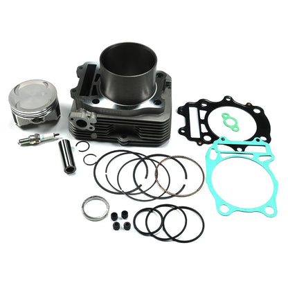 For 02-08 Artic Cat Automatic 375 Cylinder Jug Piston Rings Top End Rebuild Kit
