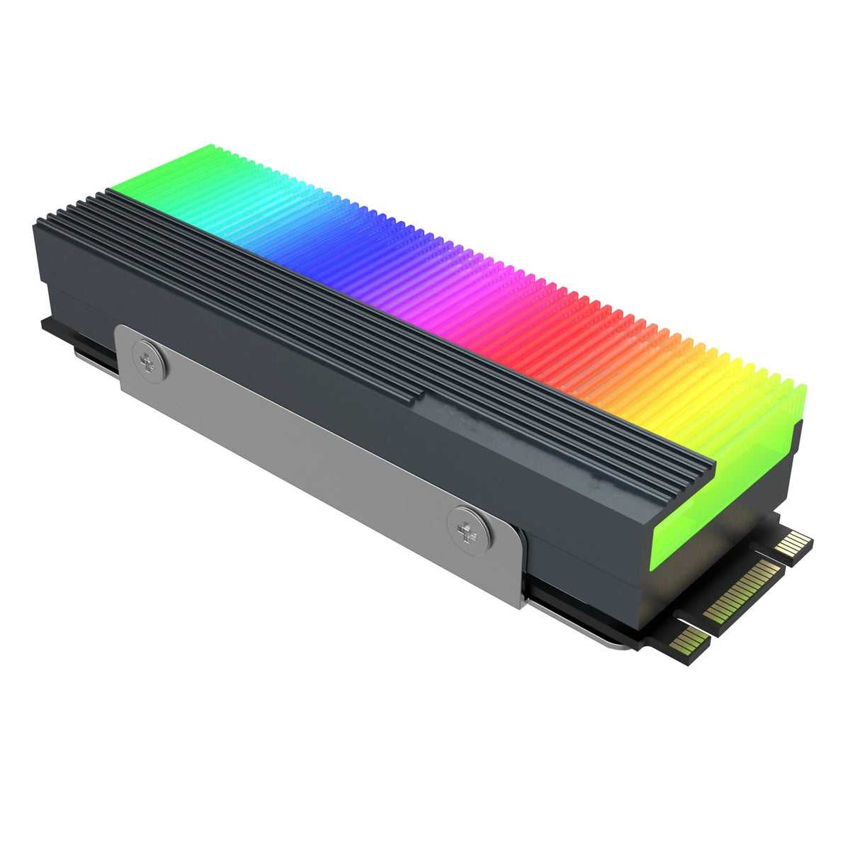 4 Pin + 5V 3 Pin(ARGB) SSD Heatsink Cooler Radiator For M.2 2280 SSD Hard Disk