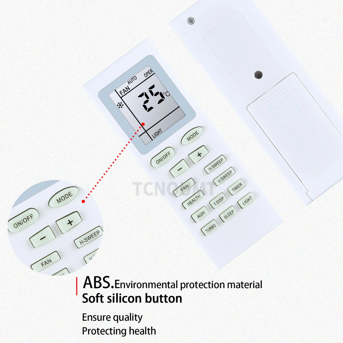 Remote Control For Gree Air Conditioning YB1A21 YB1F YB1F2 YB1FA YB1FAF YB1F2F
