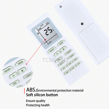 Remote Control For Gree Air Conditioning YB1A21 YB1F YB1F2 YB1FA YB1FAF YB1F2F