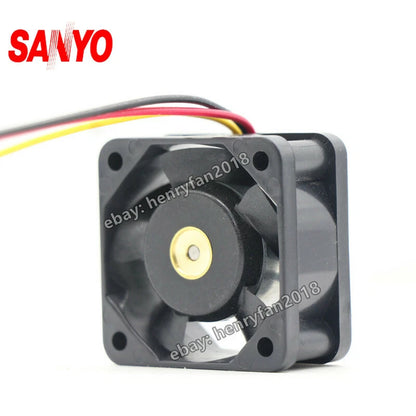SANYO 109P0424H6D01 Fan 24VDC 0.07A 40*40*20MM 3-wires Fanuc Cooling Fan San Ace