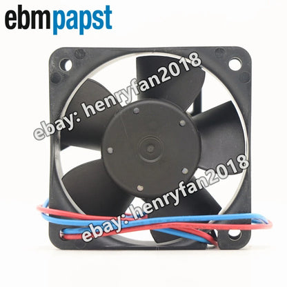 Ebmpapst 614NGN Axial Fan DC 24V 2.1W 90mA 60*60*25MM 2-wires Cooling Fan
