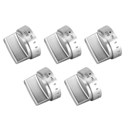 High Quality 5PCS Control Knob for GE Gas Range Stove Replacement Part