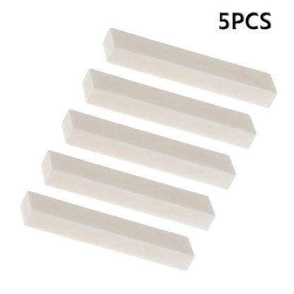 5PCS Hard Buffalo Bone Blank Saddle Nut for Accoustic Classical Guitar DIY