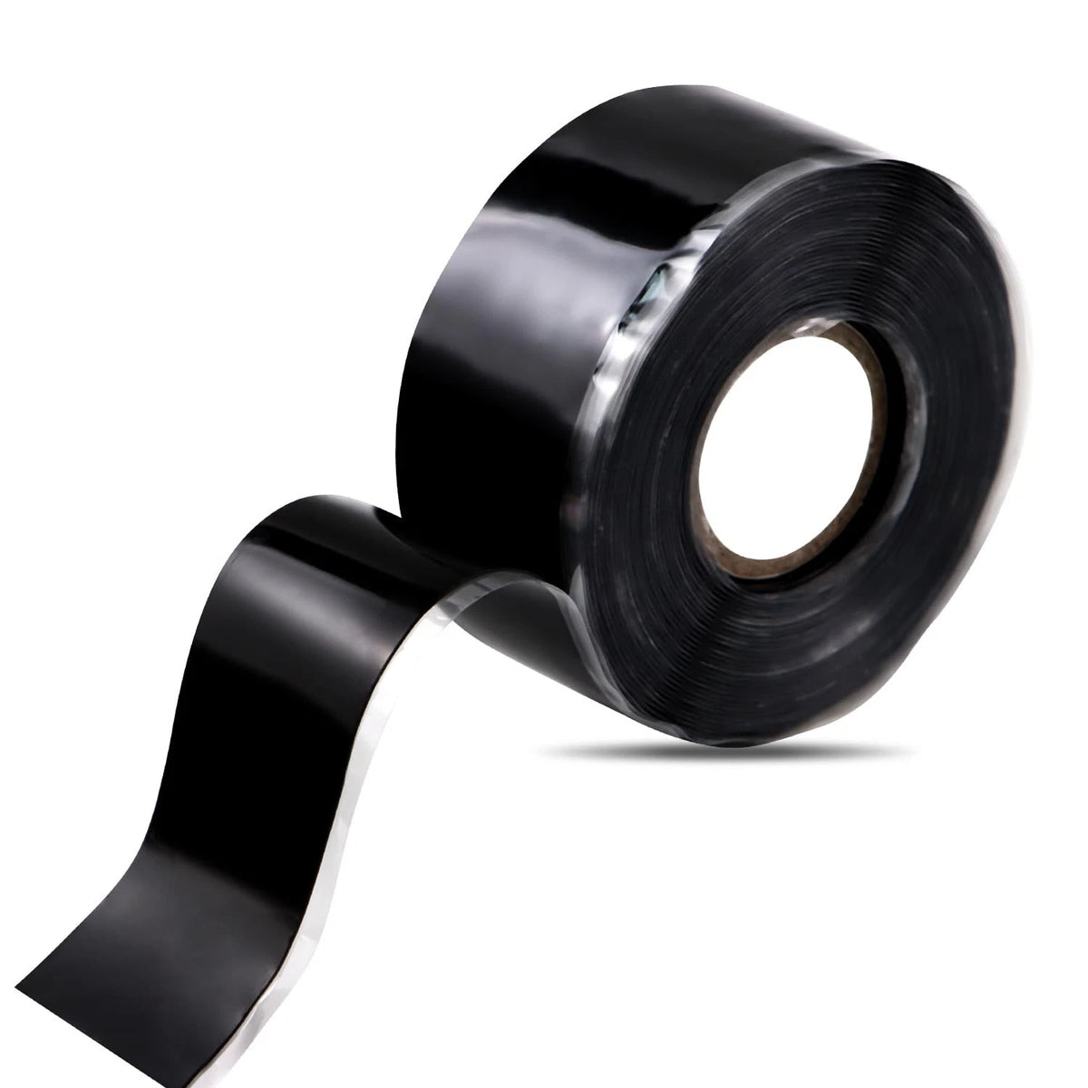 Sunroda Self Fusing Silicone Tape 1''x16.4 FT 0.5mm Thickness, Black