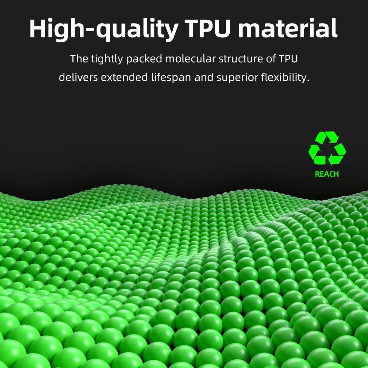 CYCLAMI 1-Pack TPU Inner Tubes 700cx18-32cInner Ultralight 700c, green