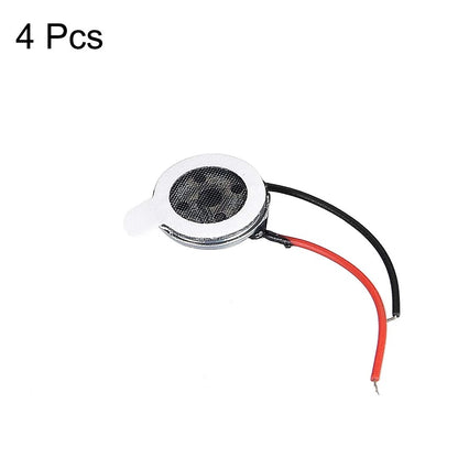 uxcell 0.5W 8 Ohm Mini DIY Speaker 10mm Round Shape 0.5w 8 ohm 4pcs