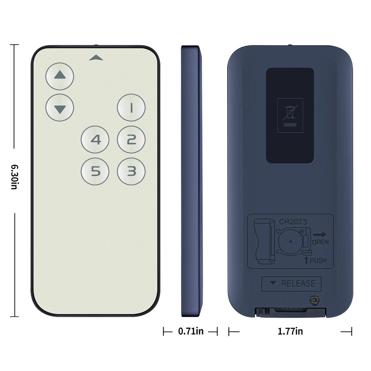 Replacement Remote Control For Kinivo 501BN and Kinivo 550BN 4K HDMI Switches