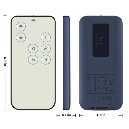 Replacement Remote Control For Kinivo 501BN and Kinivo 550BN 4K HDMI Switches