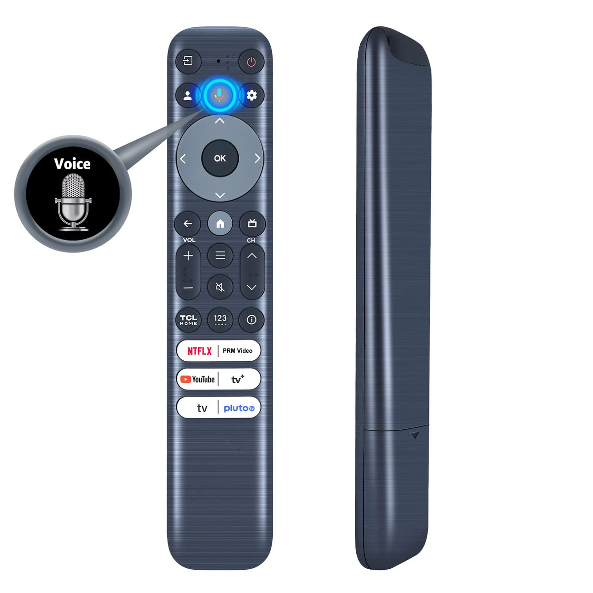 Voice Remote Control For TCL TV 40S350G 55Q650G 85S450G 75QM850G 32S350G