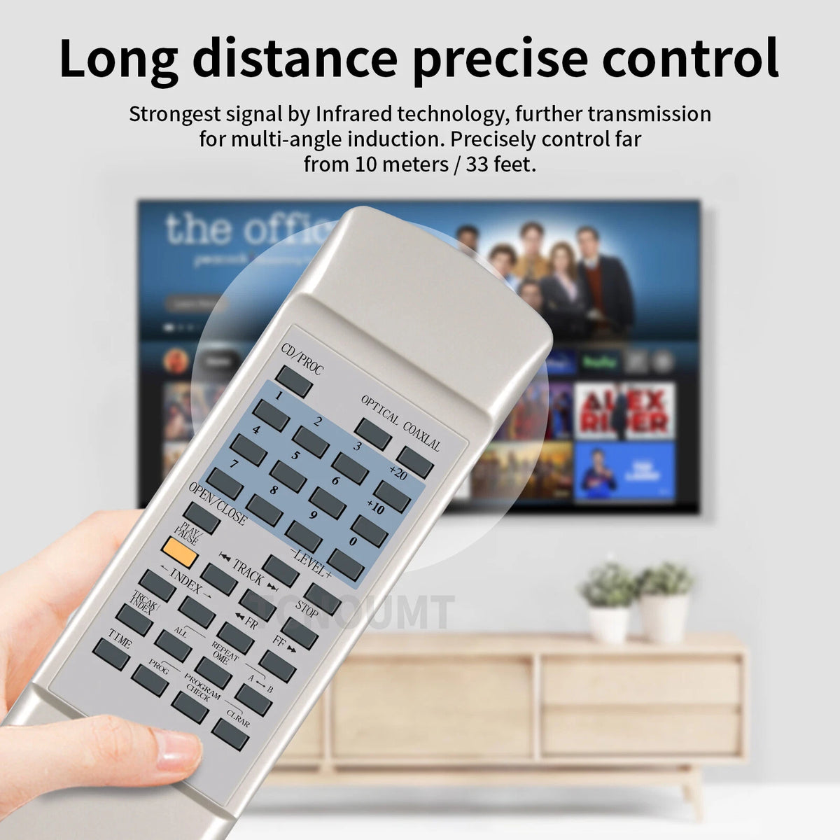 RC-18 Remote Control For Accuphase CD DP-11 DP-55 DP-60 DP-70V DP-75 DP-80L