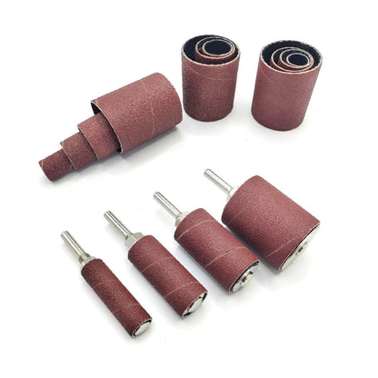 HANPINYUAN 20 Packs Sanding Drum Kit and Sleeves Set for Drill or Drill...