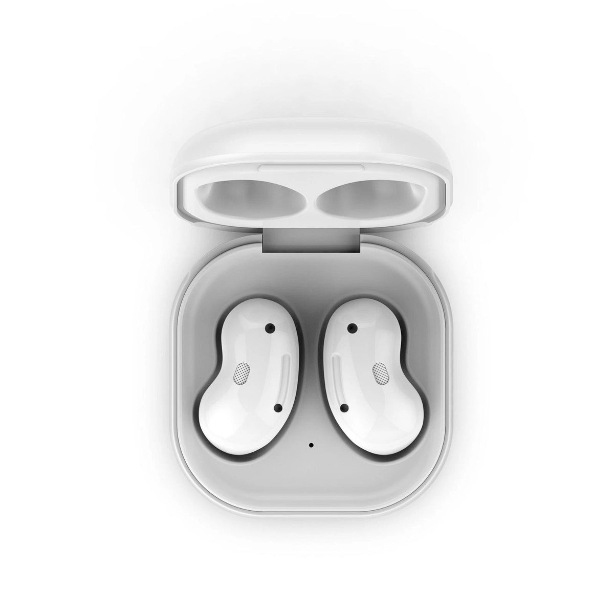 White Smart Charging Case Charger Box  For Samsung Galaxy Buds Live Earphones aa