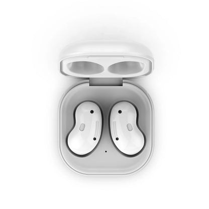 White Smart Charging Case Charger Box  For Samsung Galaxy Buds Live Earphones aa