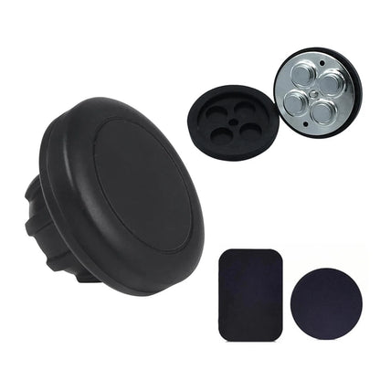 ThtRht 2 Pack Magnetic Phone Holder Mount Magnet and Metal Plate with Black