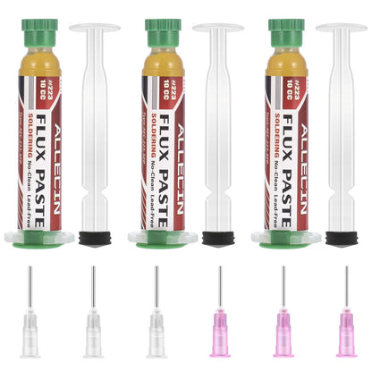 ALLECIN No Clean Soldering Flux 223 10CC High viscosity Electronics Solder...