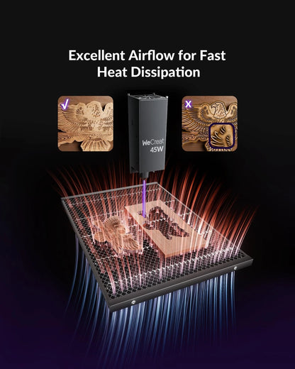 Honeycomb Laser Bed Accessory for WeCreat Vision Pro