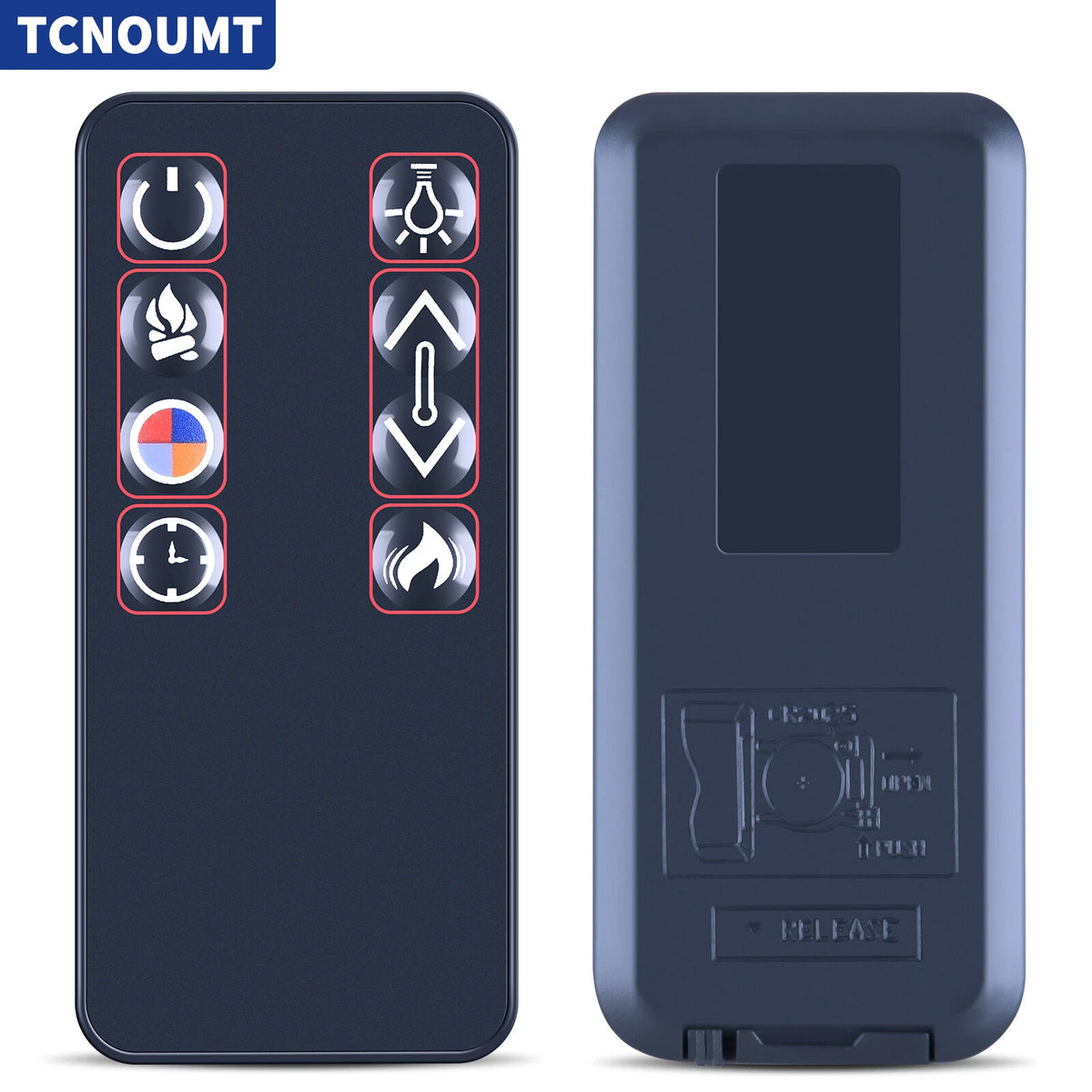 Replacement Remote Control For Real Flame Vivid Flame Electric Fireplace Firebox