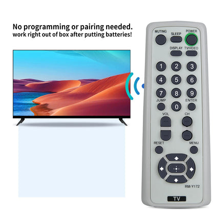 RM-Y172 Replacement Remote Control For Sony TV KV13FM12 KV13FM13 KV13FM14