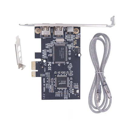 3 Ports 1394A Firewire Expansion Card Accessories With Low Profile Bracket
