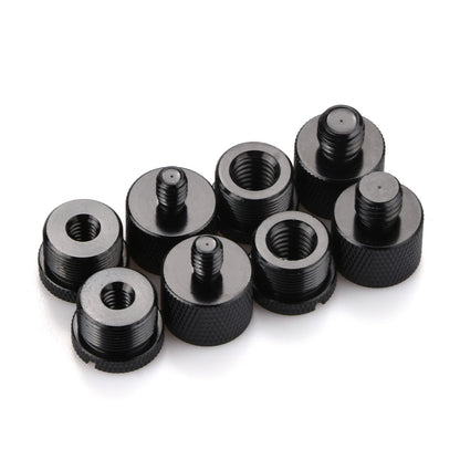 5/8 Female To 3/8 Male,1/4 Female To 5/8 Male Mic Thread Screw Adapter Kits 8*