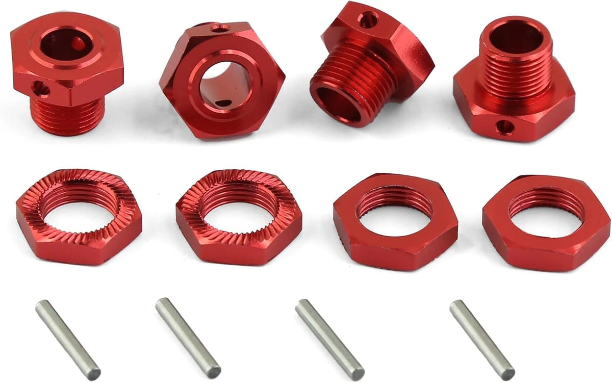 17mm Wheel Hex 4pcs Nut Aluminum Alloy w/Pins for ARRMA Typhon 6S...