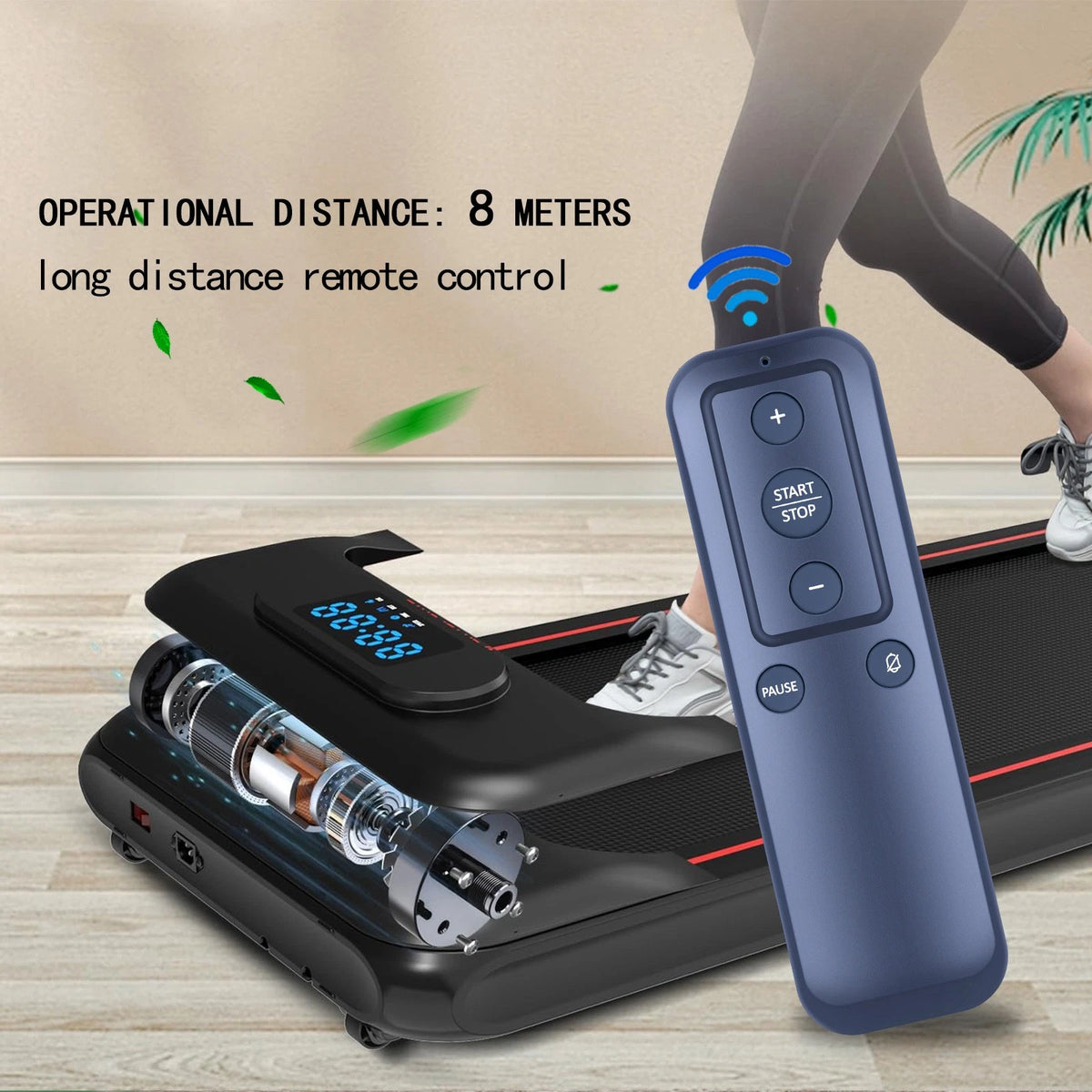 Replacement Remote Control For WELLFIT Walking Pad Under Desk Treadmill